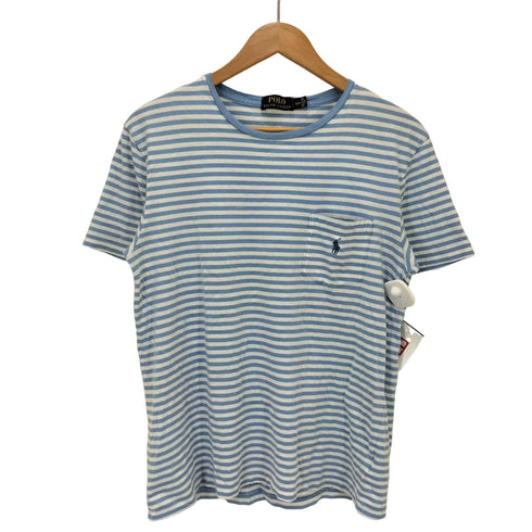 ポロラルフローレン POLO RALPH LAUREN スモールポニー刺繍 ボーダー 半袖tシャツ メンズ JPN:S